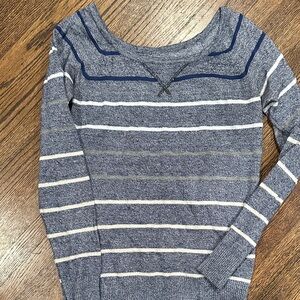 Striped Blue and White Sweater